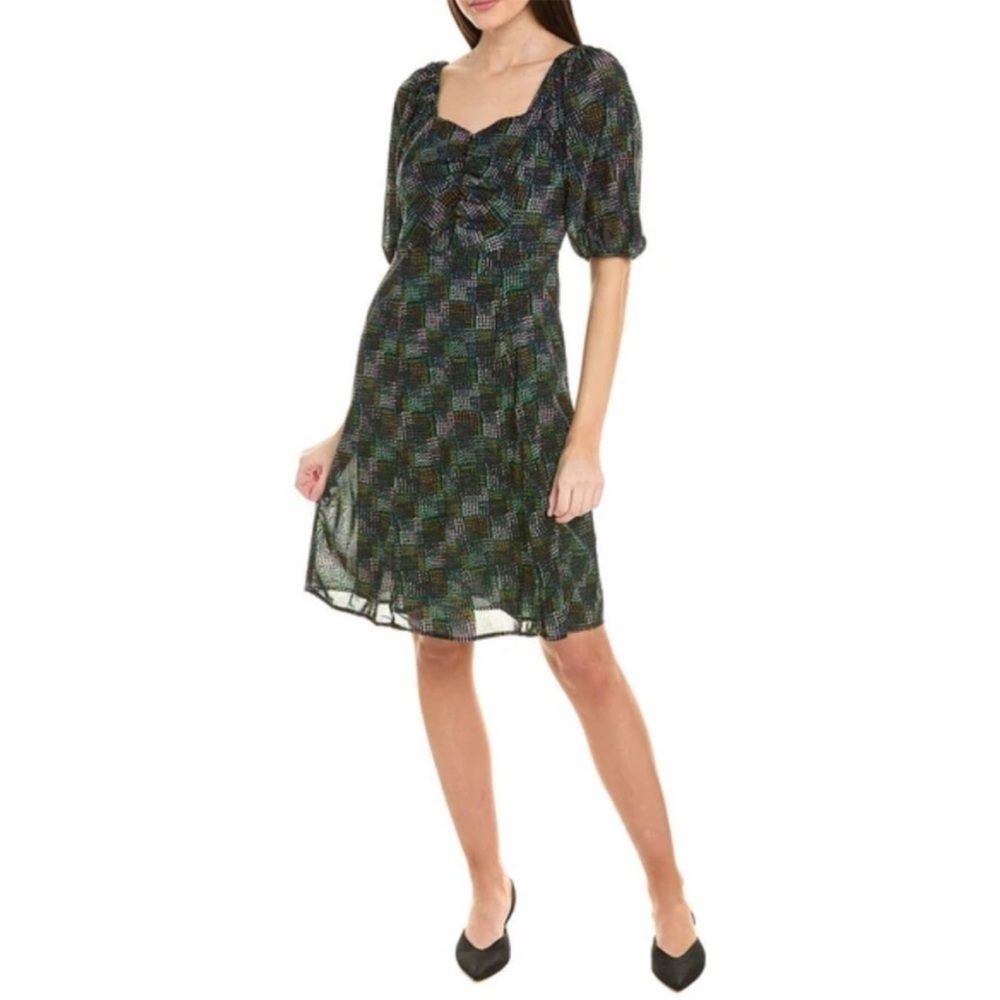 Cabi Elaine Dress - Black and Green - Picture 4 of 8